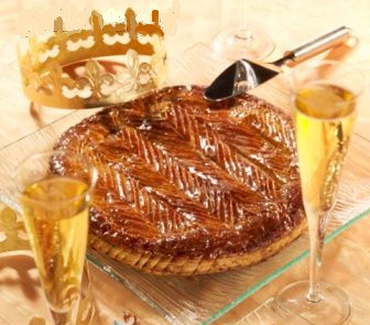 Vin et galette des rois